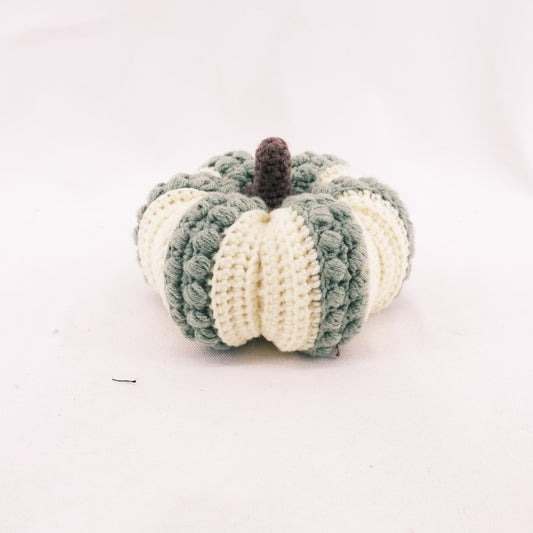 Crochet White Pumpkin Home Decoration CE20085