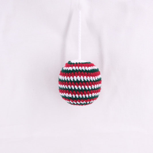 Crochet Bauble Christmas Decoration Supply CE20196