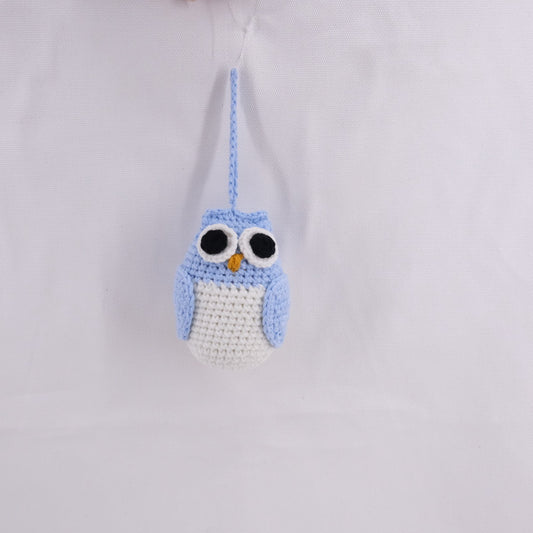 Crochet Hanging Owl Christmas Decoration CE20210
