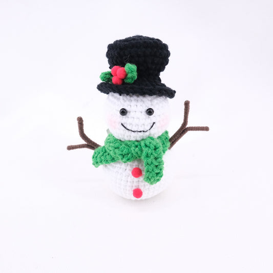 Crochet Christmas Snow Man CE20231
