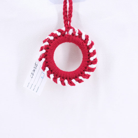 Crochet Christmas Donut Pendant CE20315