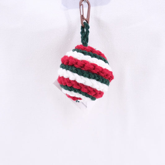 Crochet Christmas Bauble Pendant CE20322