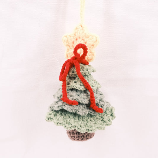Crochet Christmas Tree Pendant CE20328