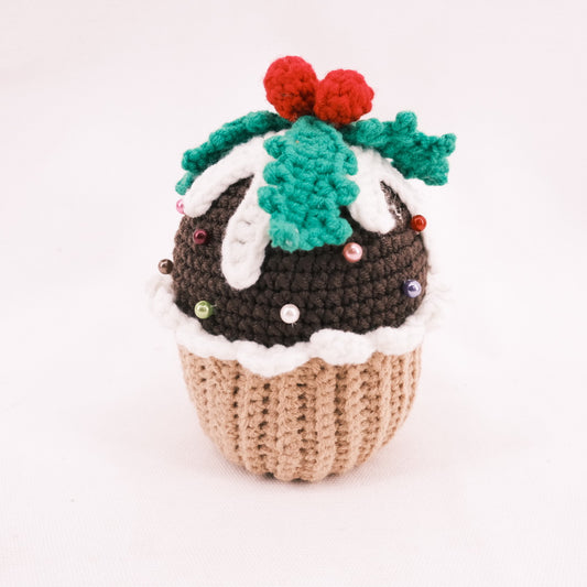 Crochet Gingerbread Muffin Cake CE20345