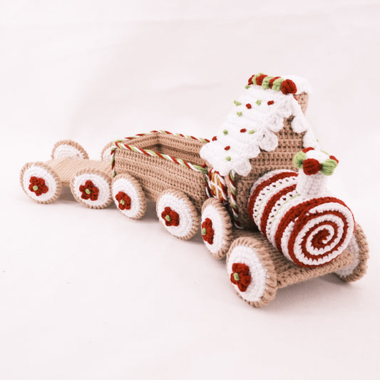 Crochet Gingerbread Truck Canton Fair Sample CE20352