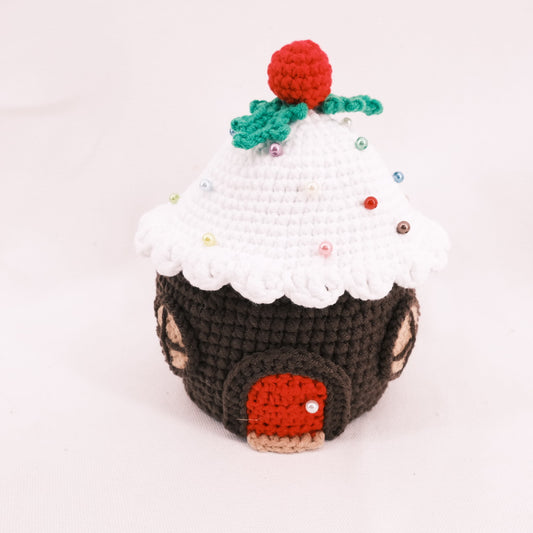 Crochet Muffin Christmas Ornament CE20357