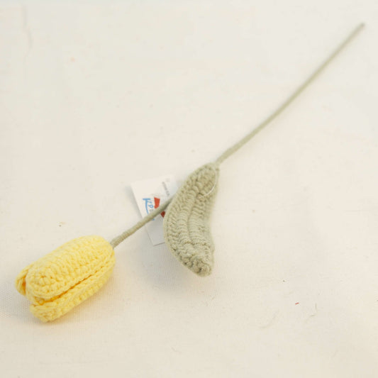 Crochet Tulip Needlecraft Flower Handmade CE30003