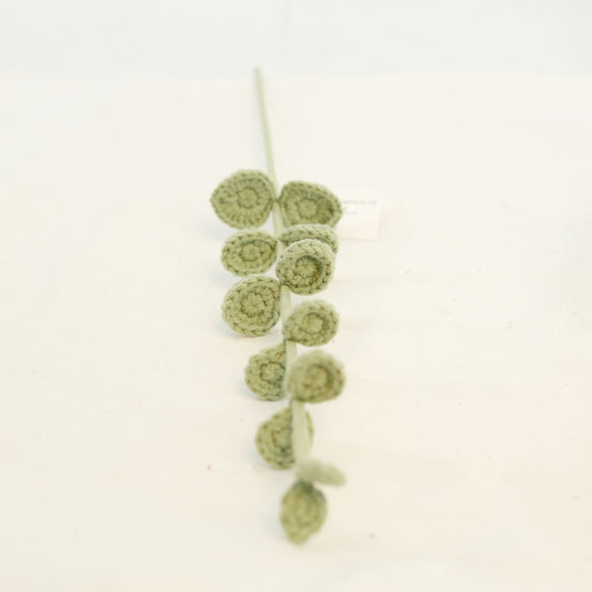 Crochet Eucalyptus Globulus Garden Artificial Flower CE30005