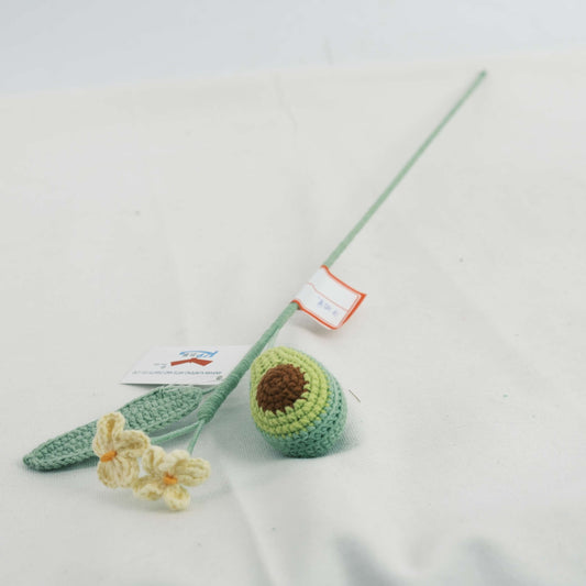 Crochet Avocado Fruit Flower Handmade CE30244