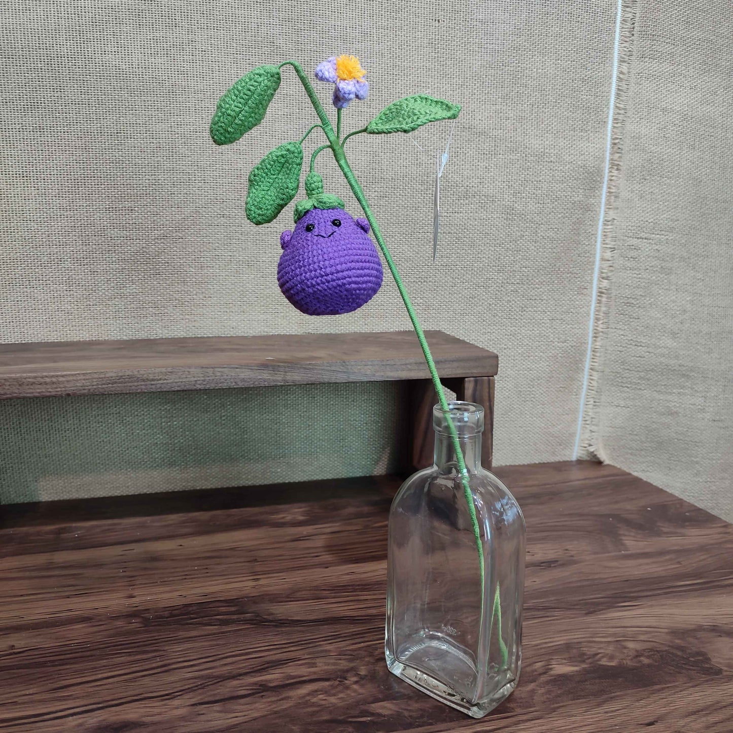 Crochet Fat Eggplant CE30473