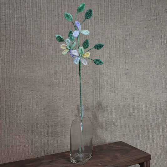 Crochet Mohair Flower CE30491