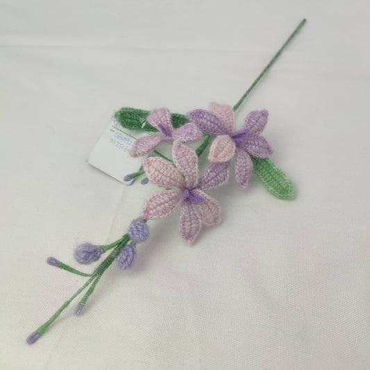 Mohair Crochet Flower Customized Design CE30492