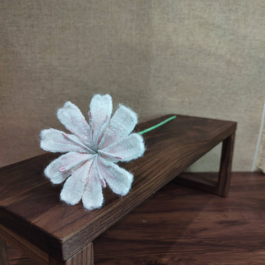 Mohair Crochet Lewisia Flower CE30494