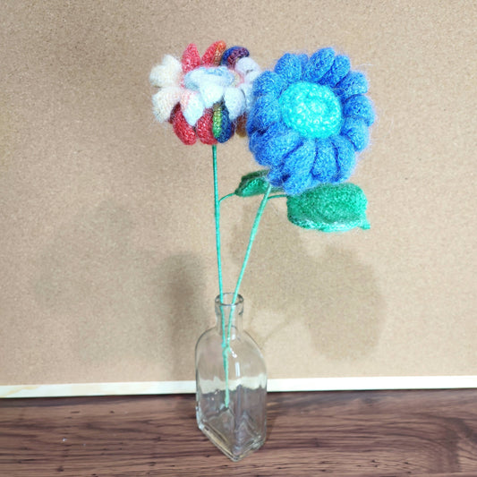 Mohair Crochet Sunflower CE30498