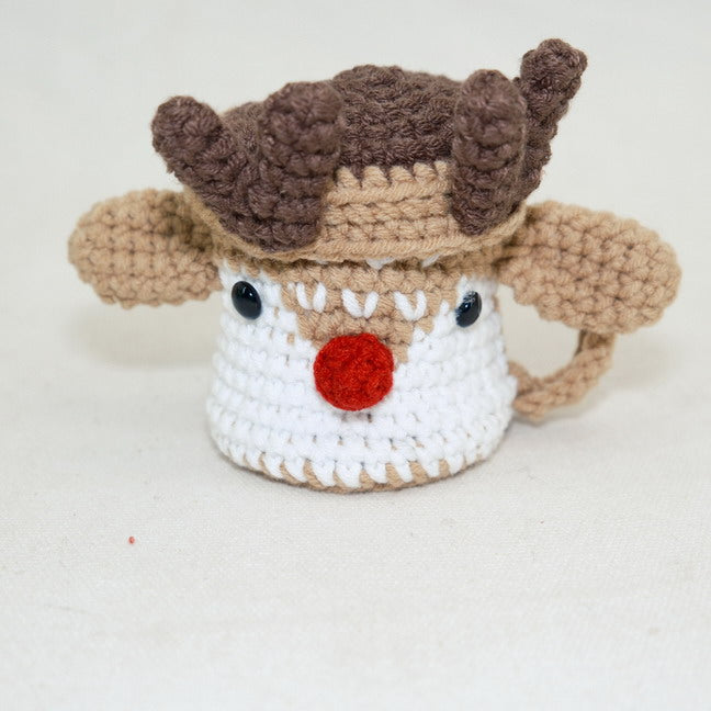 Crochet Christmas Ornament Cup Gift for Children CF20056