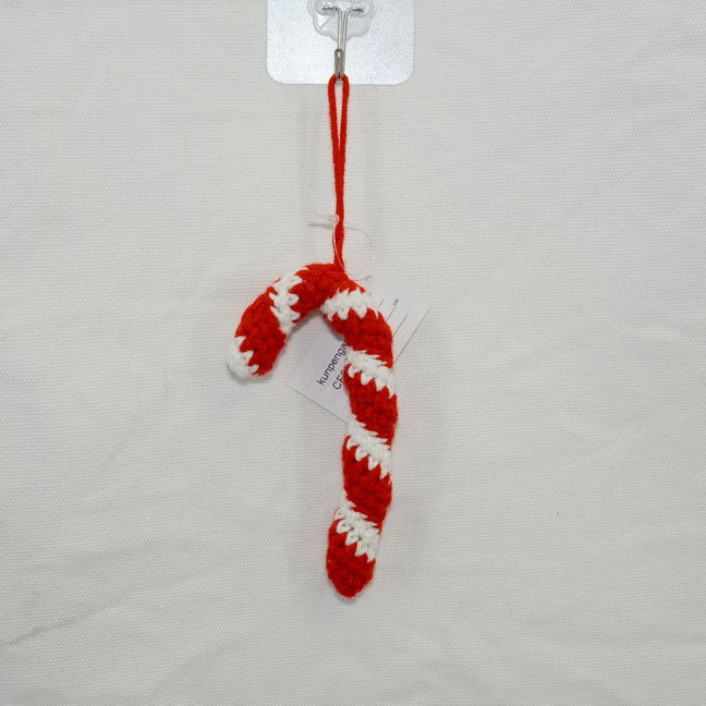 Crochet Christmas Candy Cane Gift for Children CF20063