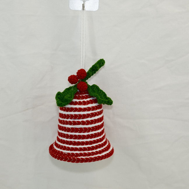 Crochet Christmas Jingle Bell Bauble Gift for Children CF20117