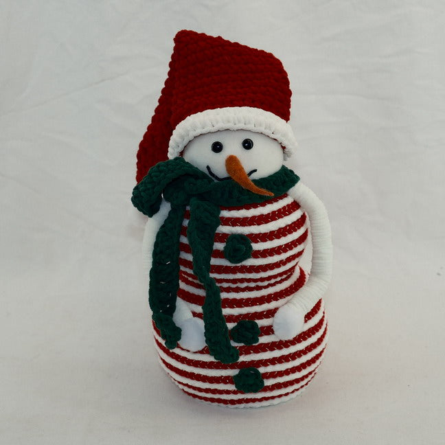 Macrame Snowman Ornament Handicraft Home Decoration CF20161