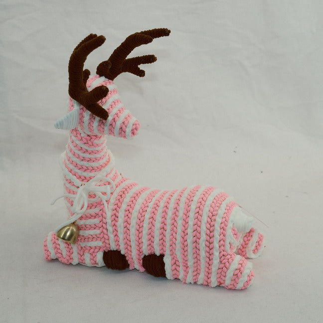 Handmade Christmas Elk Reindeer Decoration Ornament CF20191