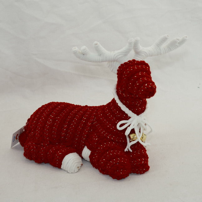 Handmade Christmas Elk Reindeer Decoration Ornament CF20191