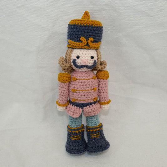 Christmas Crochet Nutcracker Decor Ornament CF20291