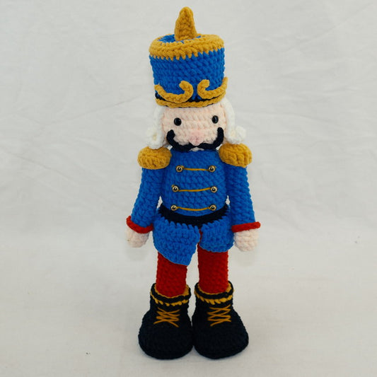 Christmas Crochet Nutcracker Decor Ornament CF20298