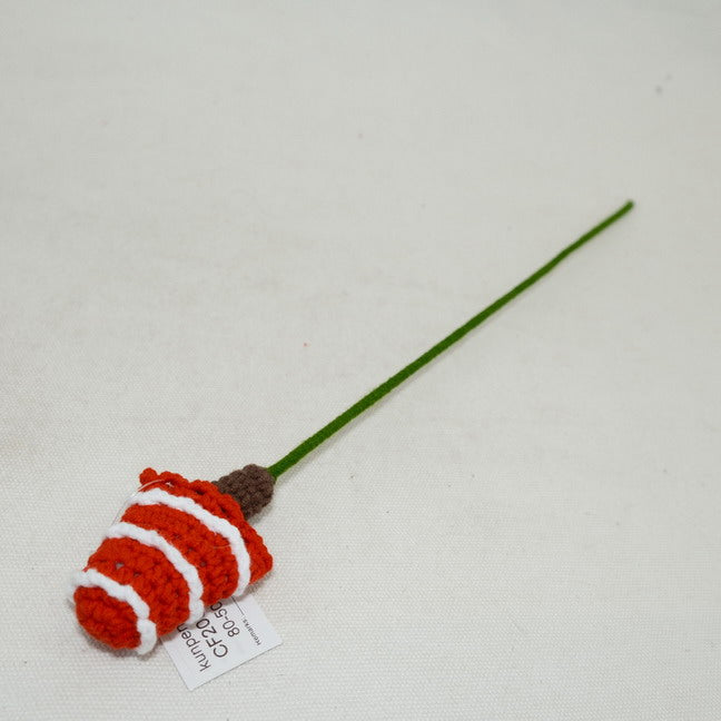 Christmas Crochet Santa Claus Elk Ornament CF20321