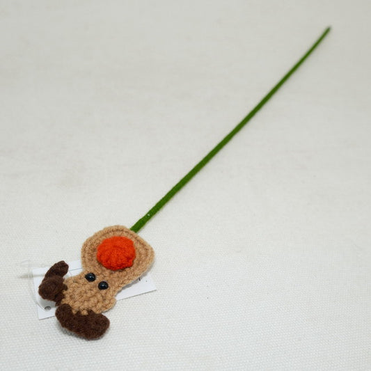 Christmas Crochet Santa Claus Elk Ornament CF20321