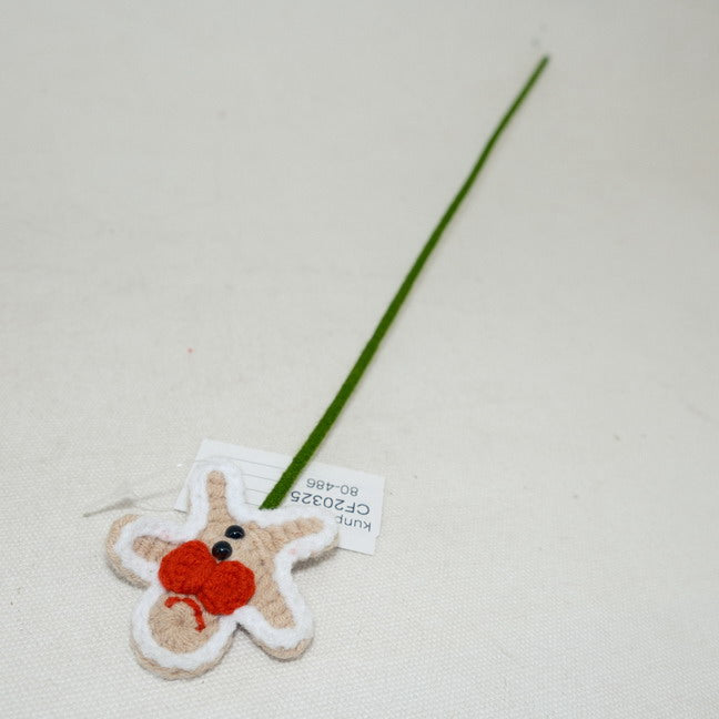 Christmas Crochet Santa Claus Elk Ornament CF20321