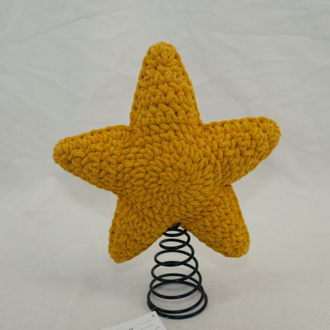Crochet Christmas Tree Toper Pattern Star CF20342