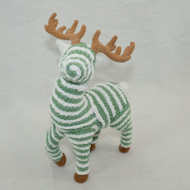 Crochet Christmas Elk Reindeer House Ornament CF20351
