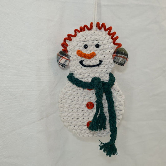 Christmas Snowman Hanging Decoration CF20374