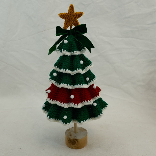 Christmas Crochet Santa Claus Ceramic Gift CF20420