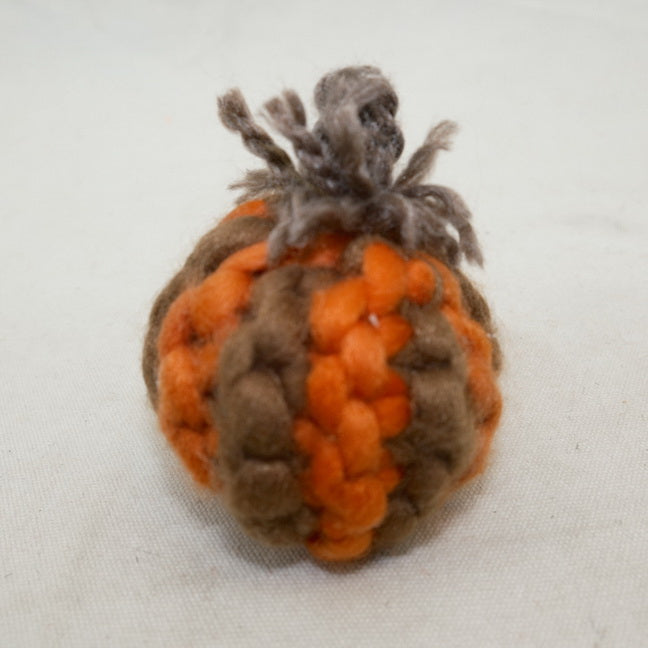 Artificial Icelandic Wool Harvest Fall Jute Pumpkin CF20460