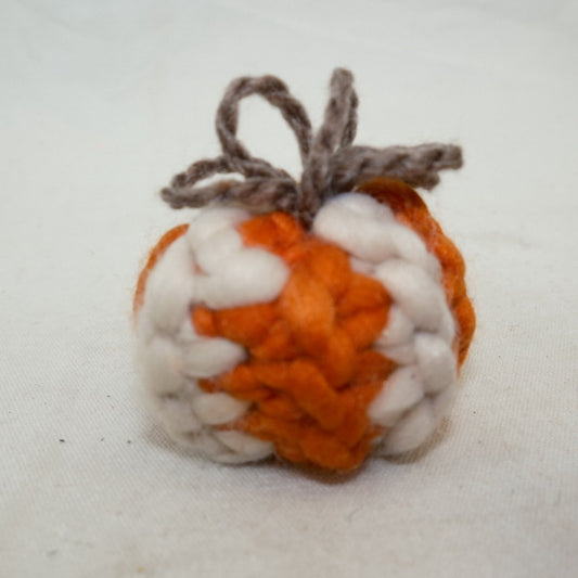 Artificial Icelandic Wool Harvest Fall Jute Pumpkin CF20460