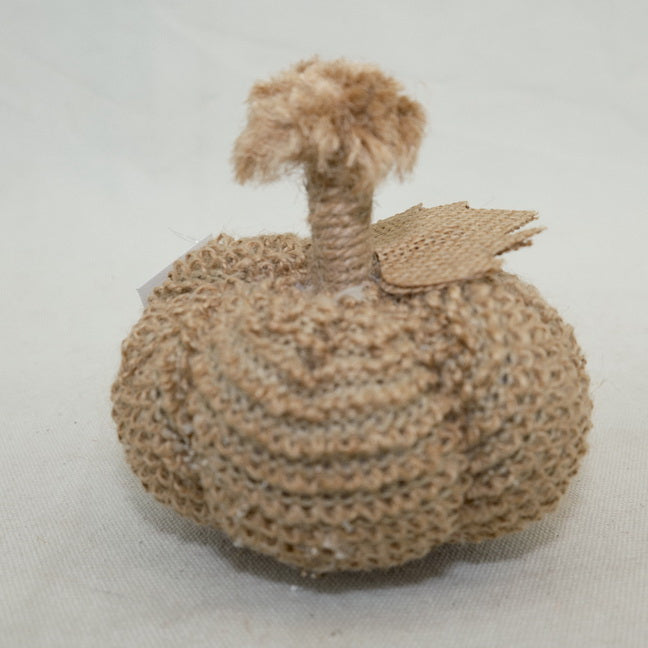 Harvest Fall Jute Pumpkin Ornament CF20471