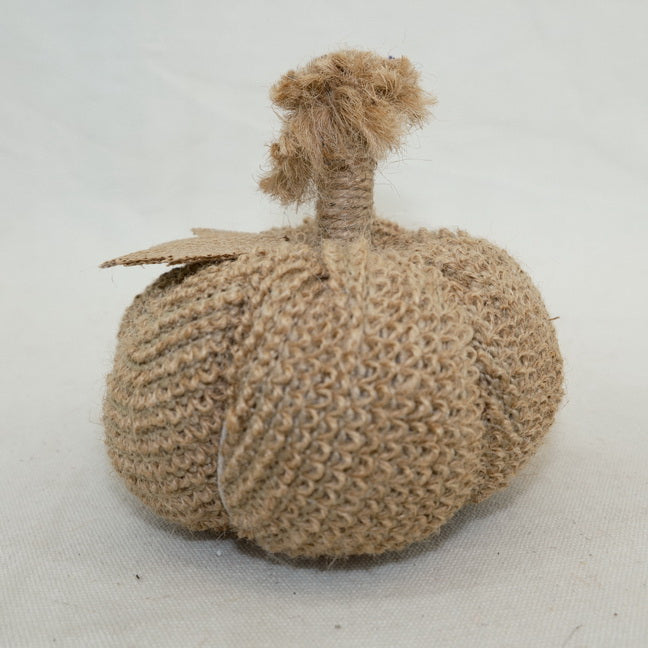 Harvest Fall Jute Pumpkin Ornament CF20471