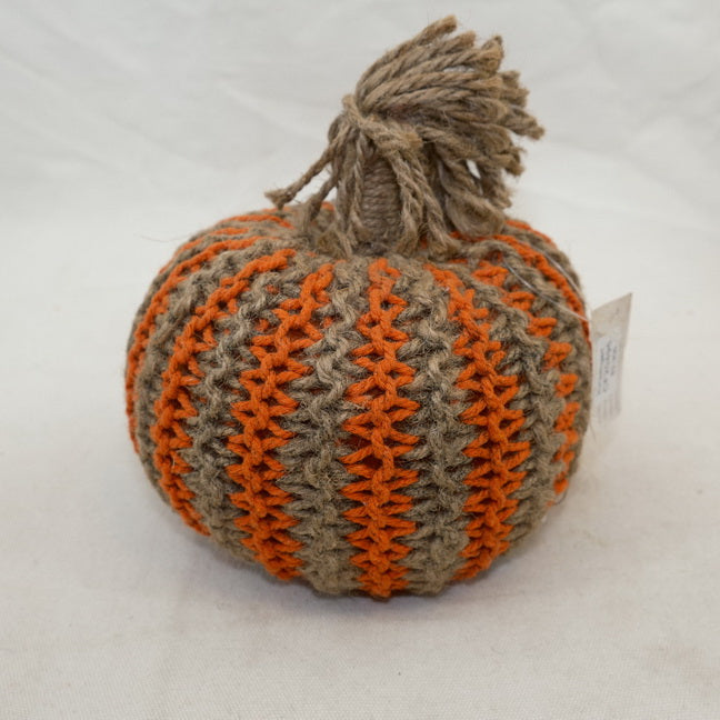 Harvest Fall Felt Pumpkin Ornament CF20494