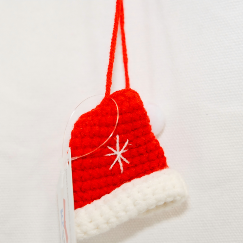 Crochet Tiny Santa Hat Charms CF20568