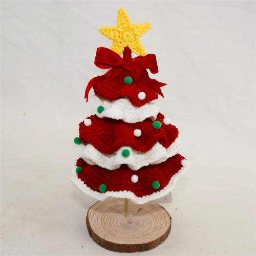 Layer Crochet Christmas Tree Ornaments CF20570