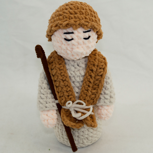 Nativity Shepherd Crochet Doll CF20592