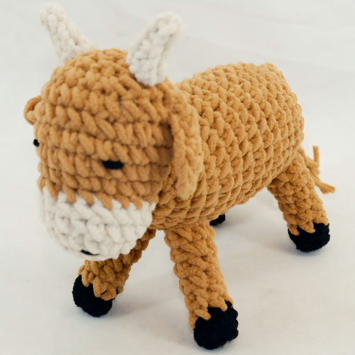 Nativity Cow Crochet Doll CF20597