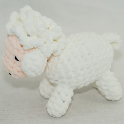 Nativity Sheep Crochet Doll CF20599
