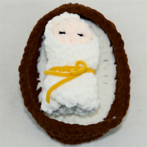 Nativity Baby Jesus Crochet Doll CF20600