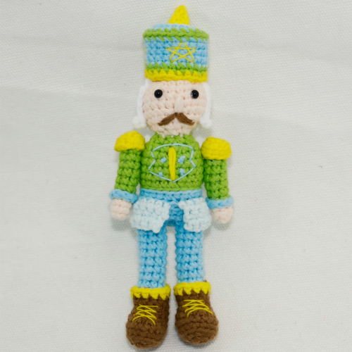 Crochet Nutcracker Green CF20604