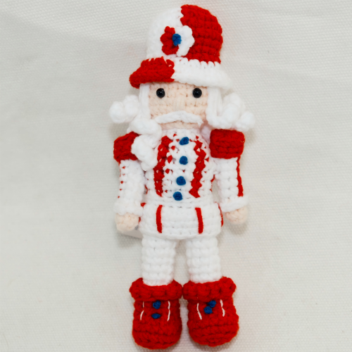 Crochet Nutcracker Keychain CF20605