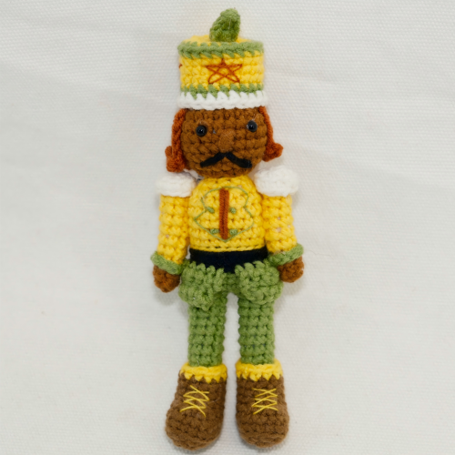 Crochet Nutcracker Keychain CF20607