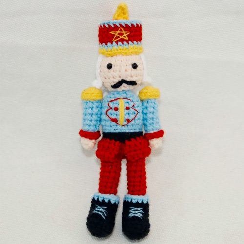 Crochet Nutcracker Keychain CF20608