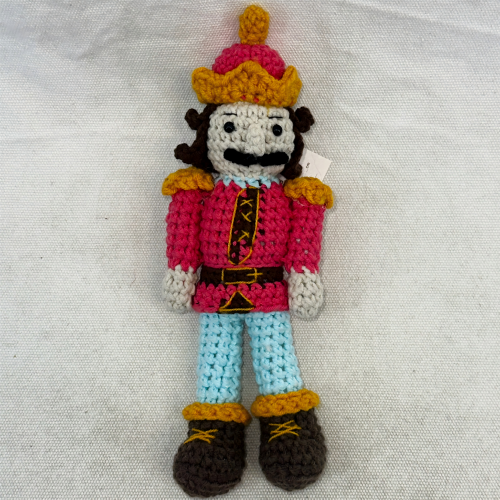Crochet Nutcracker Keychain CF20611