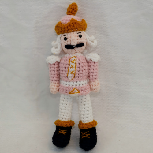Crochet Nutcracker Keychain CF20613